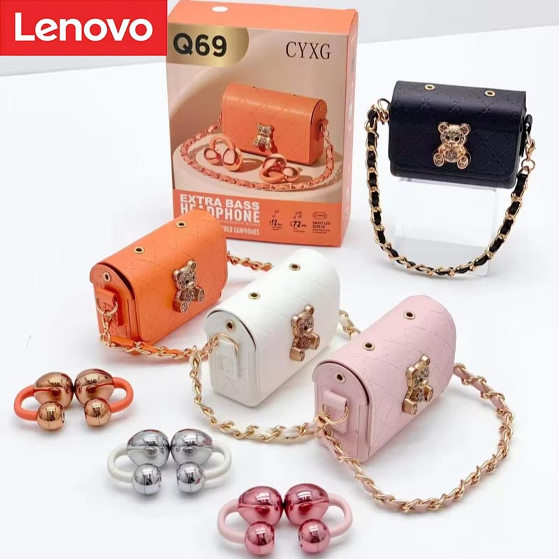 Luxury Bags Videos - Nuove Cuffie Bluetooth Lenovo, Design Creativo