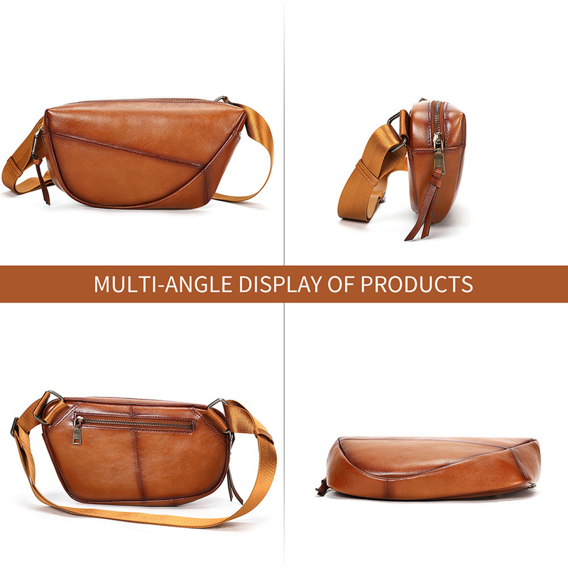 Saddle Bag Distressed - Borsa a tracolla da uomo in