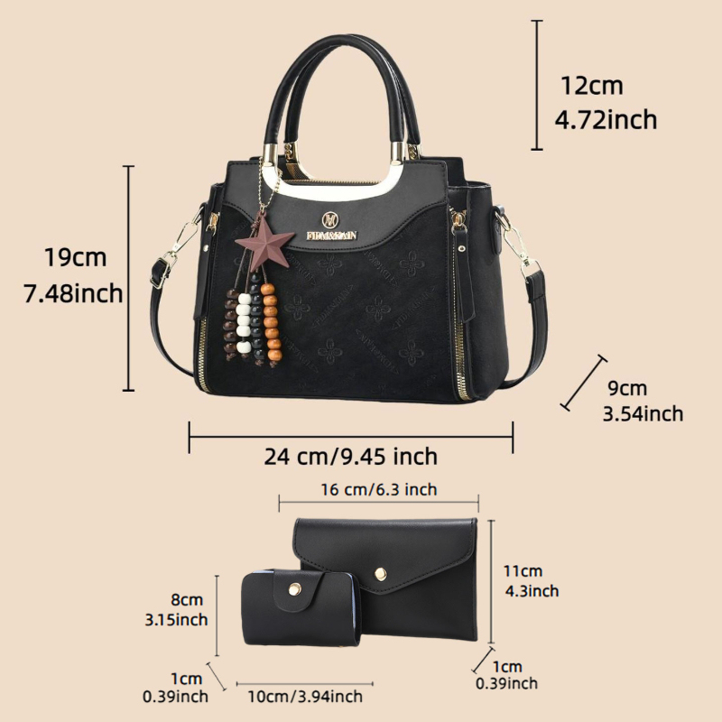Elegante borsa da donna, tinta - Luxurious Bag recensione e prezzo
