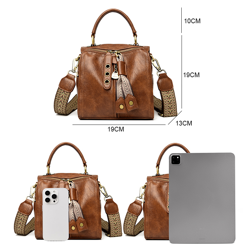 Borsa A tracolla da donna in p - Key Holder Leather Pouch recensione e prezzo