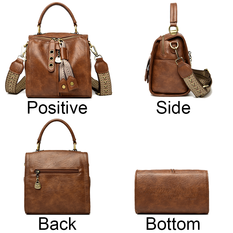 Borsa A tracolla da donna in p - Key Holder Leather Pouch recensione e prezzo