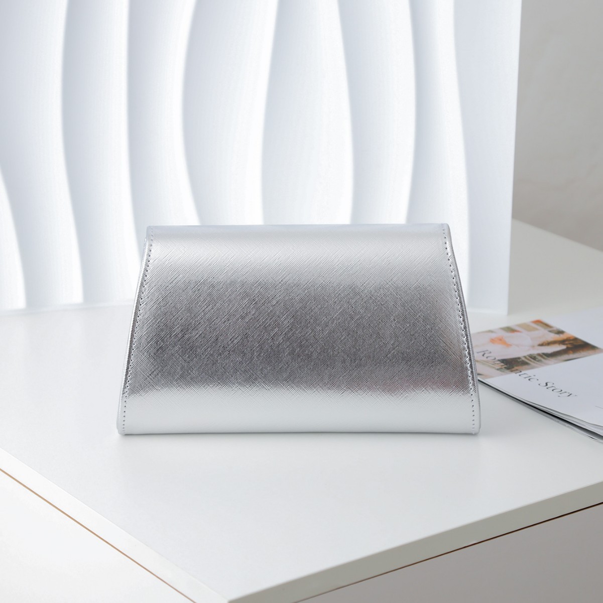 Borsa da sera in PU argento te - Luxury Bags Of 2026 recensione e prezzo