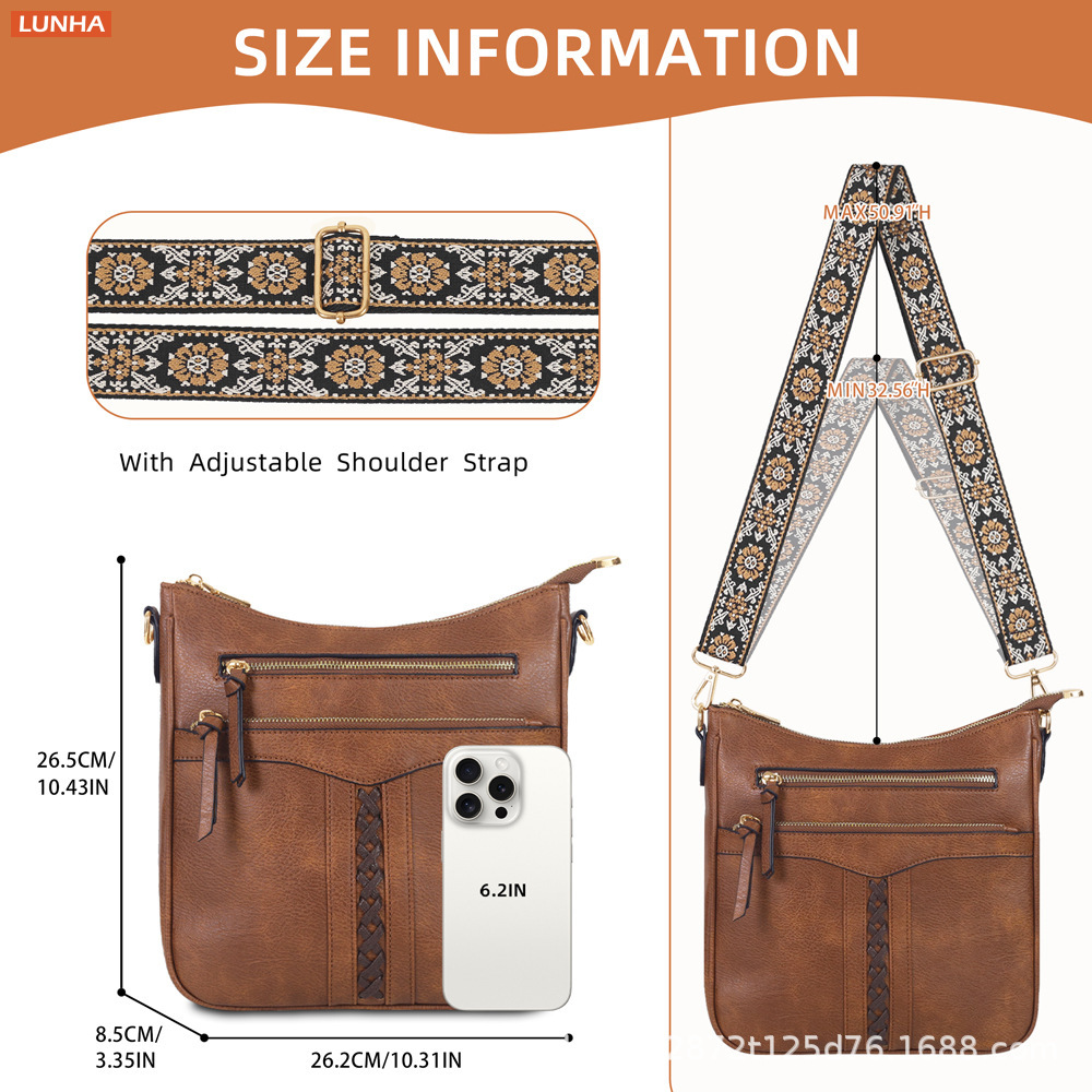 Borsa a Tracolla Vintage Intre - Saddle Bag Distressed recensione e prezzo