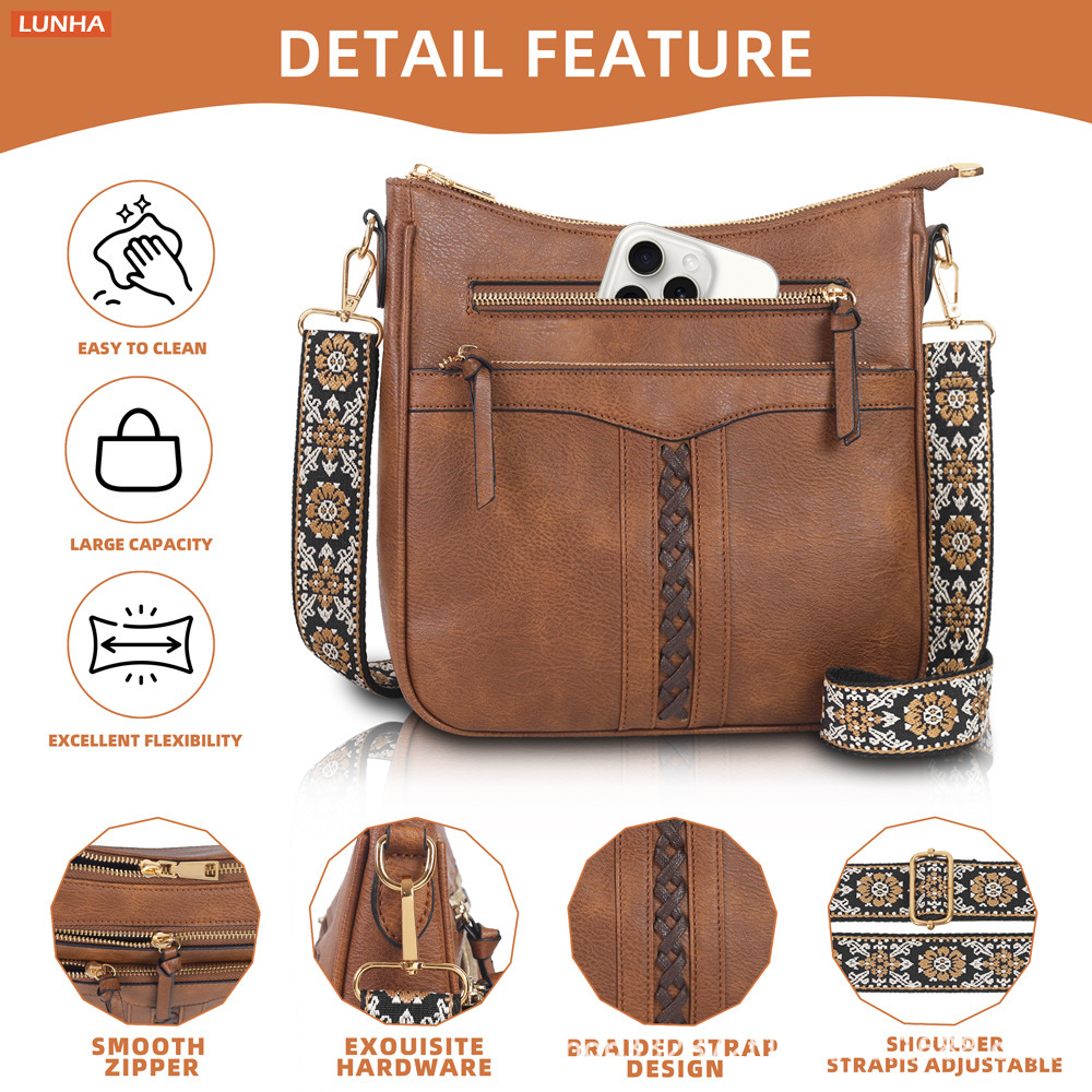 Borsa a Tracolla Vintage Intre - Saddle Bag Distressed recensione e prezzo